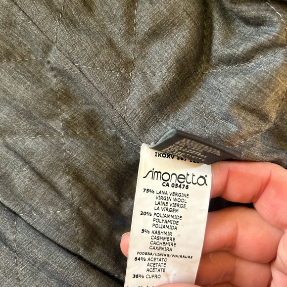 Fendi Navy Kids Trench Coat - Picture 5 of 8